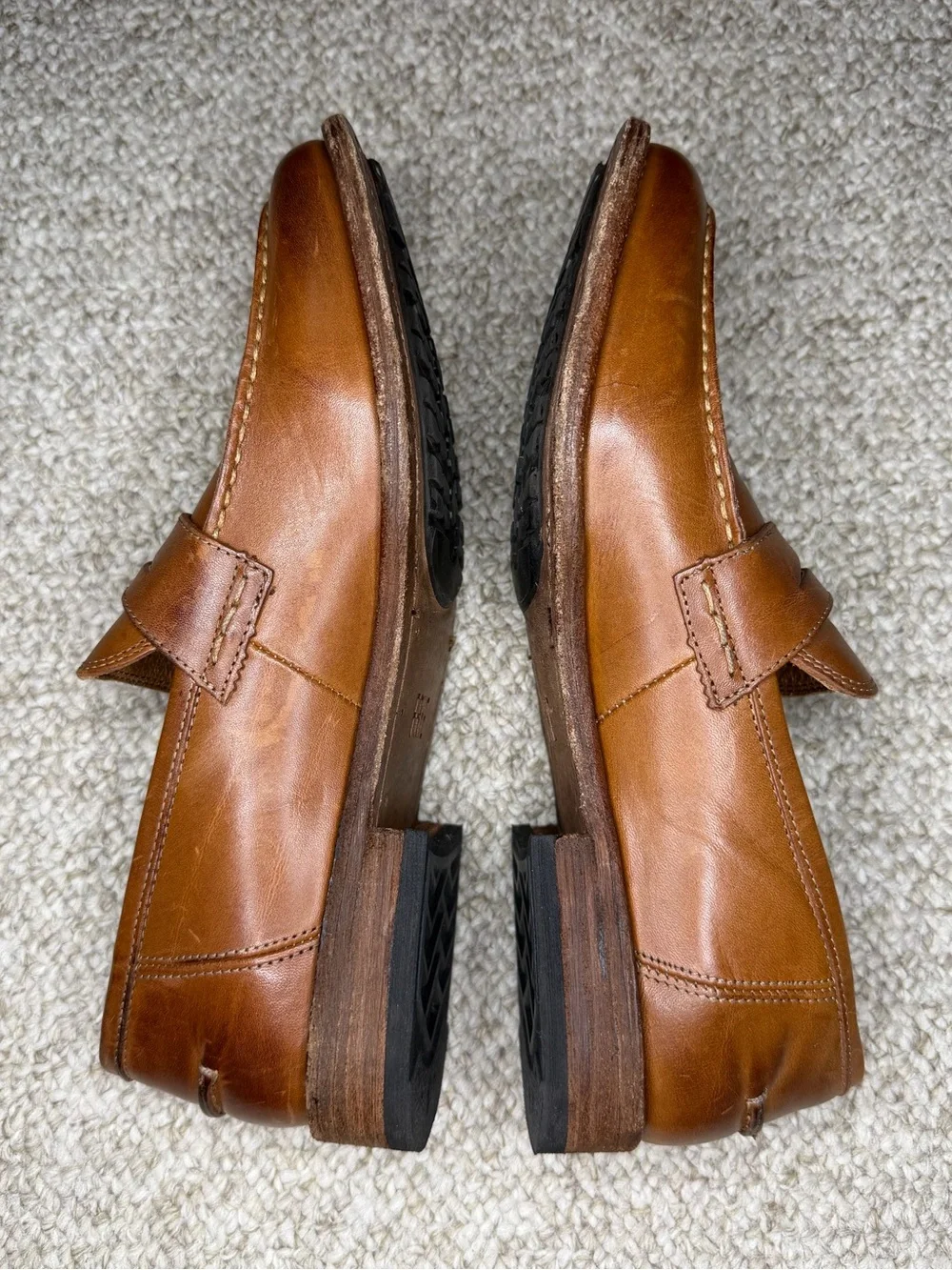 Frye Tyler Flex leather Penny loafer